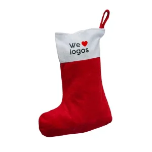 Bota de Navidad con logo para Empresas | Navidad y Año Nuevo | Regalos Corporativos ChilePromo | 15-04