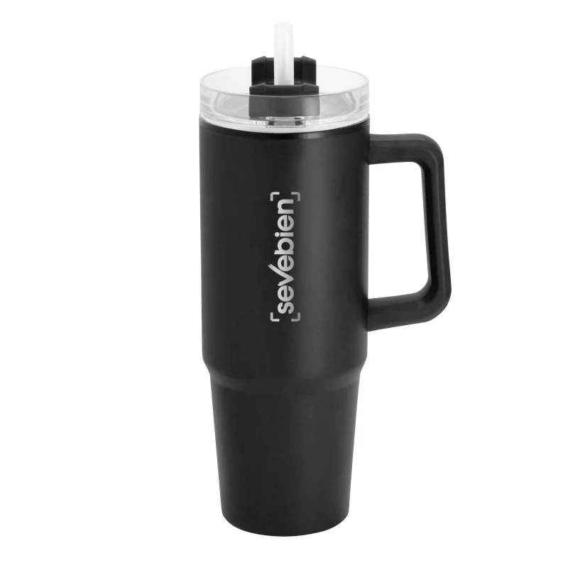 Mug Mega 880 ml, Color Negro, vista 3 de 7