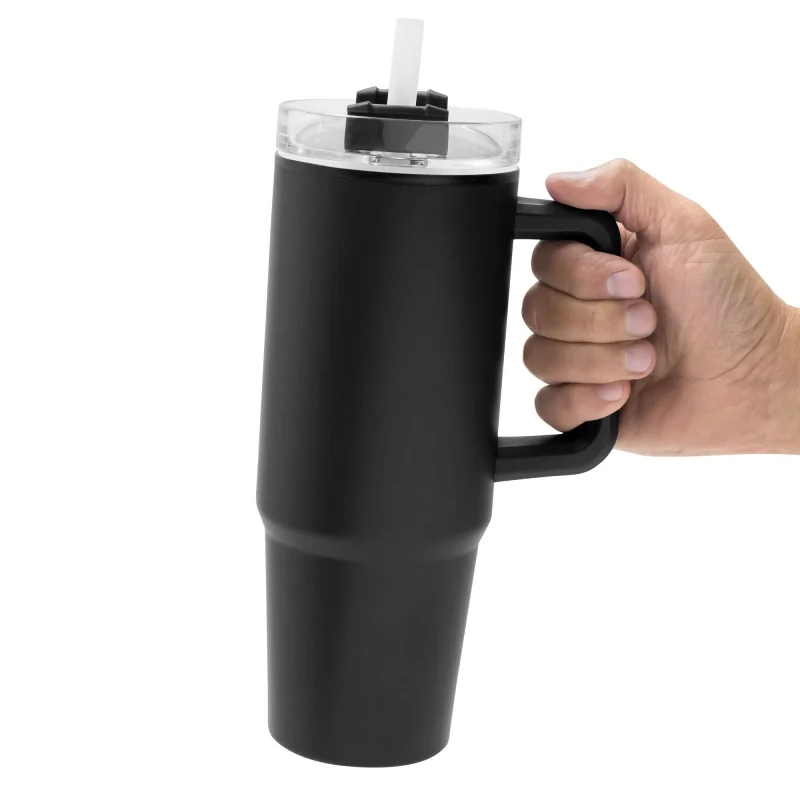 Mug Mega 880 ml, Color Negro, vista 7 de 7