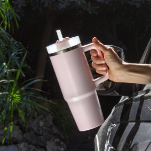 Mug Térmico Magno, Color Rosa, vista 2 de 7