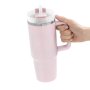 Mug Térmico Magno, Color Rosa, vista 7 de 7