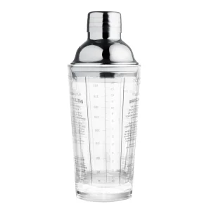 Coctelera de vidrio Kokomo con logo para Empresas | Gourmet y Sommelier | Regalos Corporativos ChilePromo | T712-01