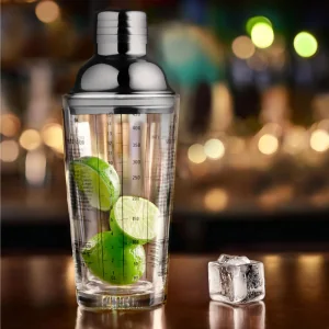 Coctelera de vidrio Kokomo con logo para Empresas | Gourmet y Sommelier | Regalos Corporativos ChilePromo | T712-01