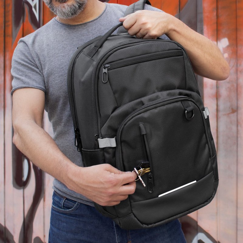 Mochila Notebook Force 7 con logo corporativo personalizado - Regalos Día del Trabajador 2026 - Venta Mayorista de Mochilas Corp