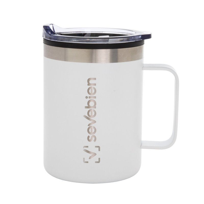 Mug Térmico Diana, Color Blanco, vista 3 de 5