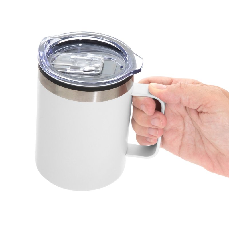 Mug Térmico Diana, Color Blanco, vista 5 de 5