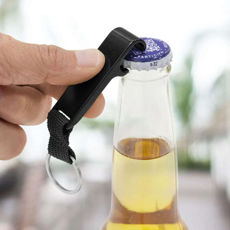 Llavero destapador Opener con logo corporativo personalizado - Regalos Día del Trabajador 2026 - Venta Mayorista de Llaveros Per