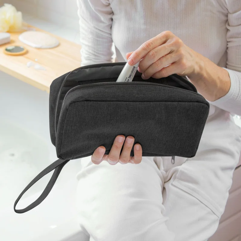 Necessaire Organizador Petunia, Color Gris Oscuro, vista 3 de 9