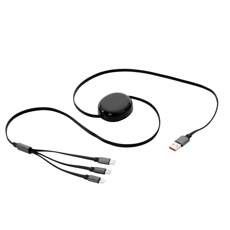 Cable Multicargador Jack con logo para Empresas | Adaptadores y Cargadores | Regalos Corporativos ChilePromo | EC775-01