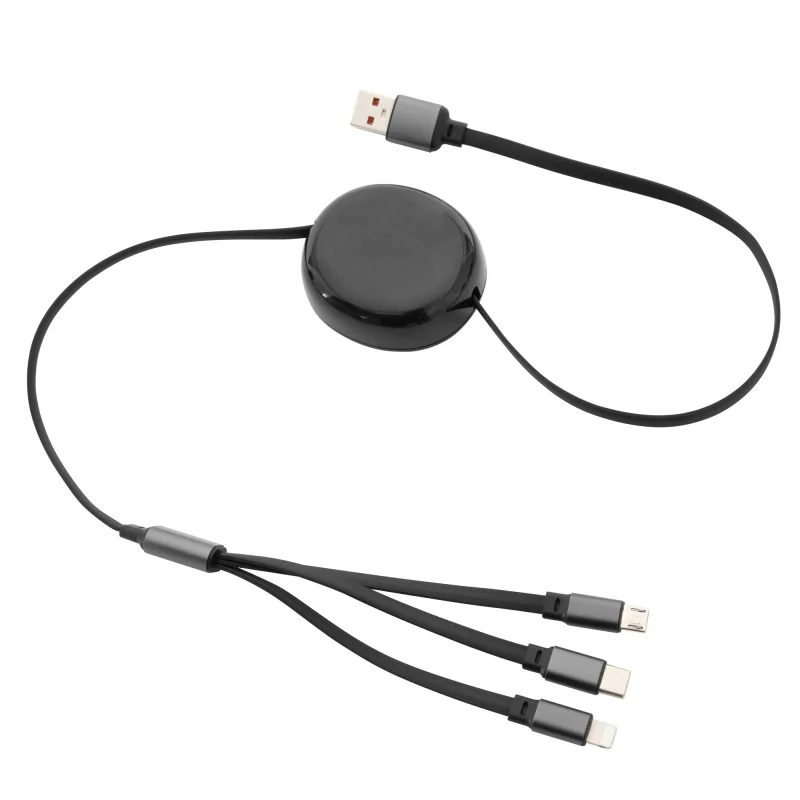 Cable Multicargador Jack con logo para Empresas | Adaptadores y Cargadores | Regalos Corporativos ChilePromo | EC775-01
