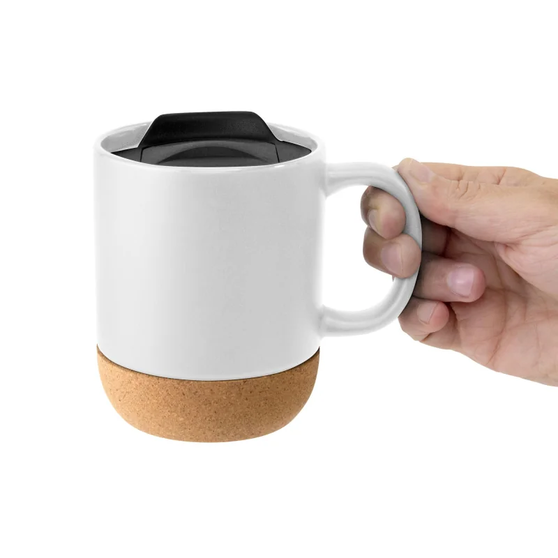 Taza Sublimable Mika con logo corporativo personalizado - Regalos Día del Trabajador 2026 - Venta Mayorista de Tazas y Vasos