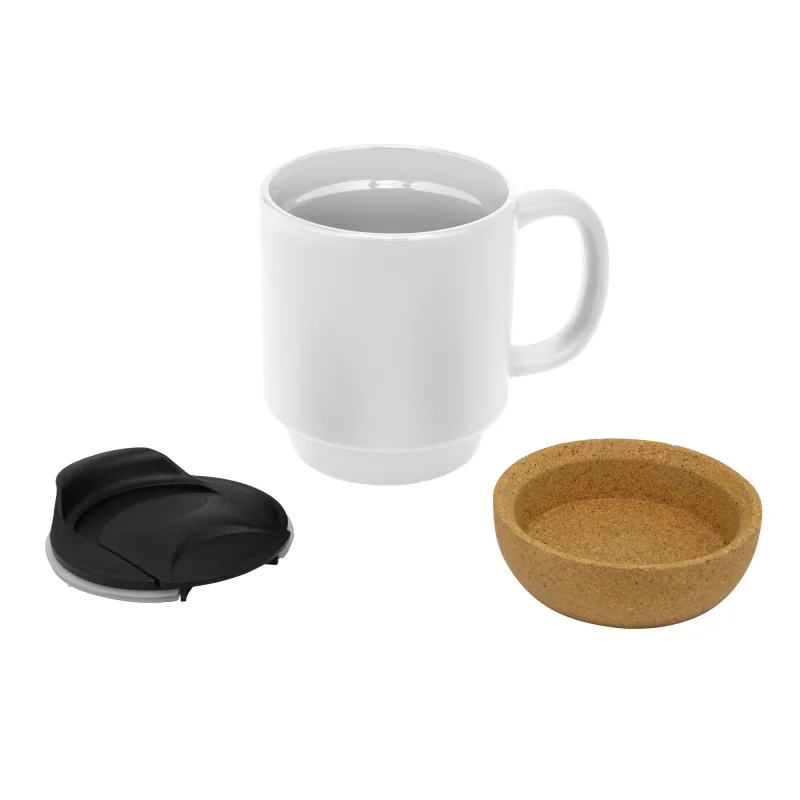 Taza Sublimable Mika con logo corporativo personalizado - Regalos Día del Trabajador 2026 - Venta Mayorista de Tazas y Vasos