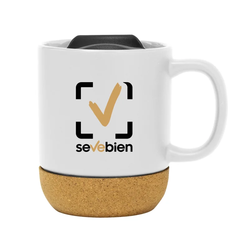 Taza Sublimable Mika con logo corporativo personalizado - Regalos Día del Trabajador 2026 - Venta Mayorista de Tazas y Vasos