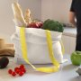 Bolsa de Algodón Donna, Color Amarillo, vista 3 de 5