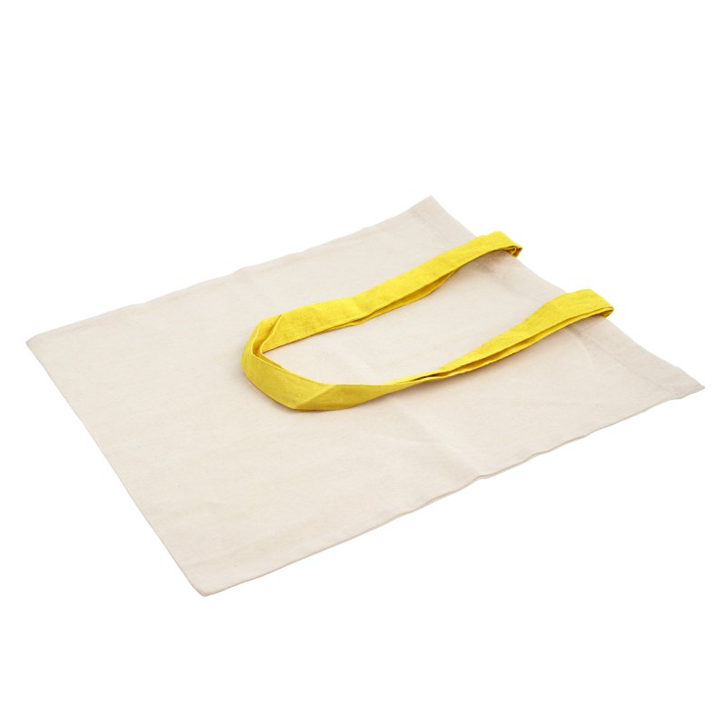 Bolsa de Algodón Donna, Color Amarillo, vista 5 de 5