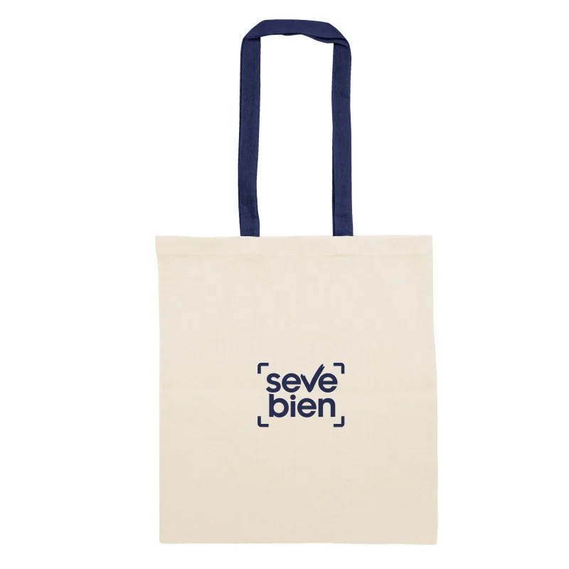 Bolsa de Algodón Donna, Color Navy Blue, vista 4 de 5