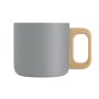 Taza de Doble Pared Timber, Color Gris