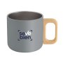Taza de Doble Pared Timber, Color Gris, vista 5 de 9