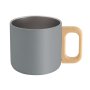 Taza de Doble Pared Timber, Color Gris, vista 3 de 9