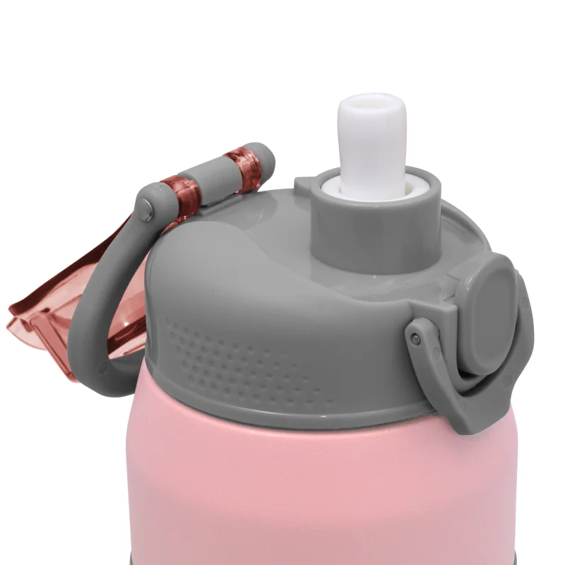 Botella Térmica Push, Color Rosa, vista 7 de 8