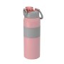 Botella Térmica Push, Color Rosa, vista 4 de 8