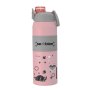Botella Térmica Push, Color Rosa, vista 3 de 8