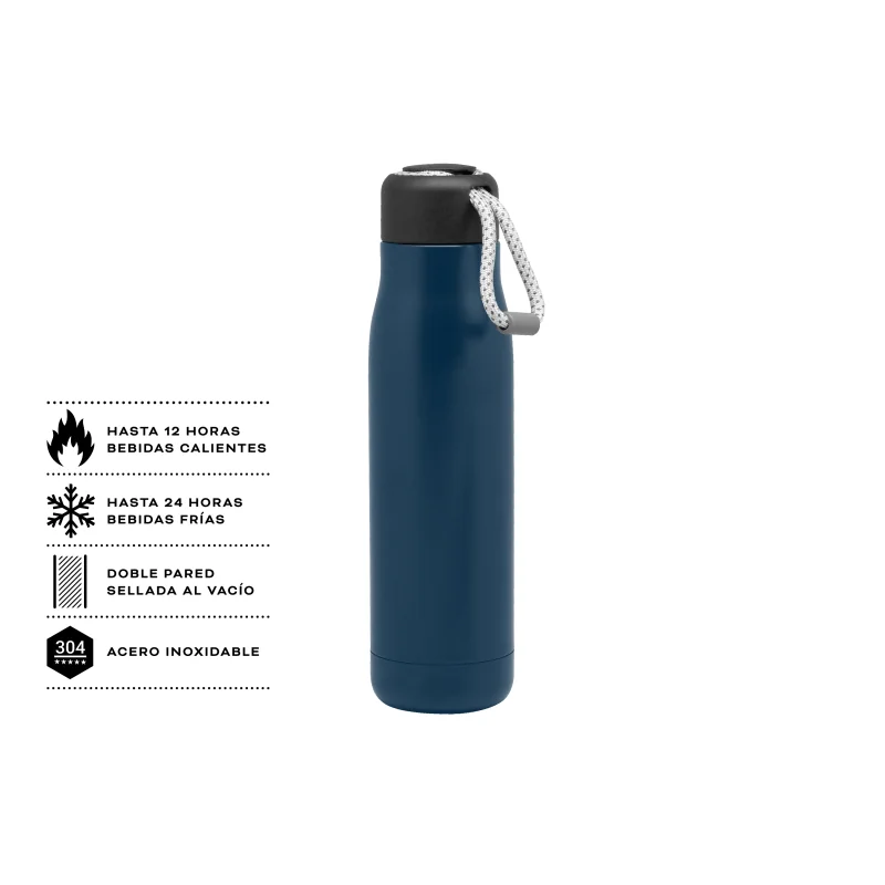 Botella Térmica Montana, Color Azul