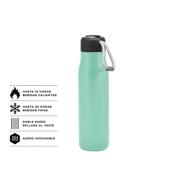 Botella Térmica Montana, Color Aqua