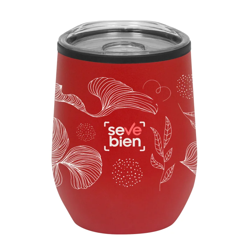 Mug Térmico Uma, Color Rojo, vista 4 de 8