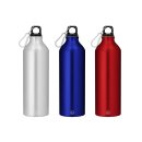Botella de Aluminio Rex II con logo corporativo personalizado - Regalos Día del Trabajador 2026 - Venta Mayorista de Botellas Pe