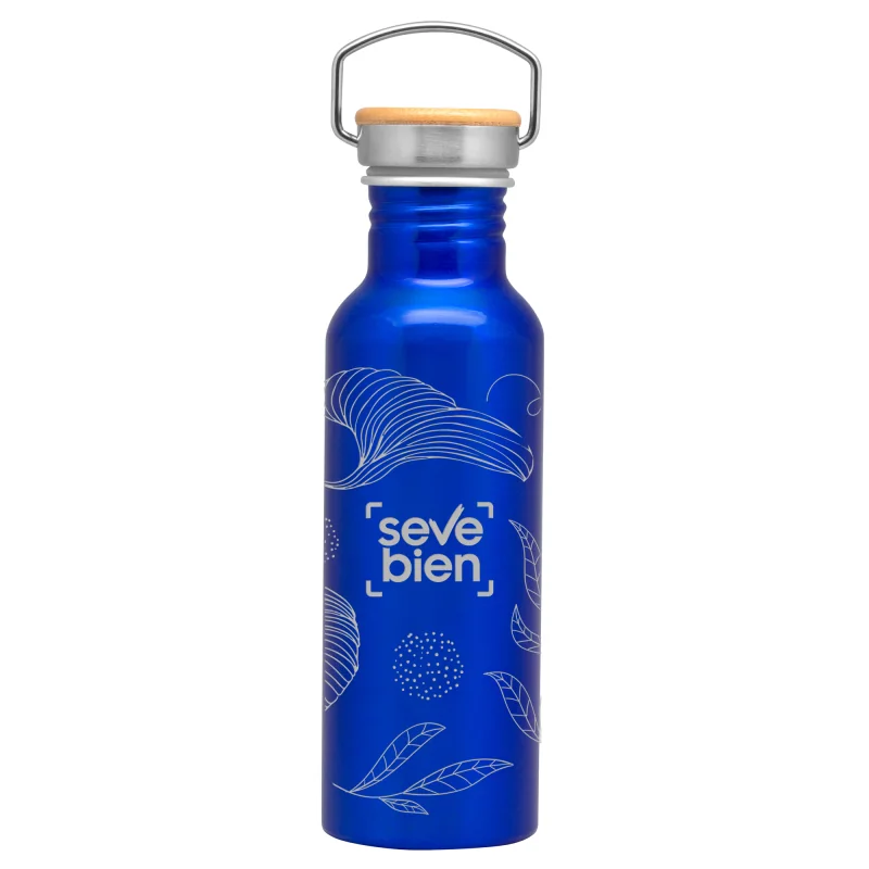Botella de Aluminio Armin II, Color Royal Blue, vista 4 de 6