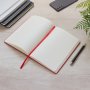 Libreta Mediana Tapa Dura con logo corporativo personalizado - Regalos Día del Trabajador 2026 - Venta Mayorista de Libretas y C