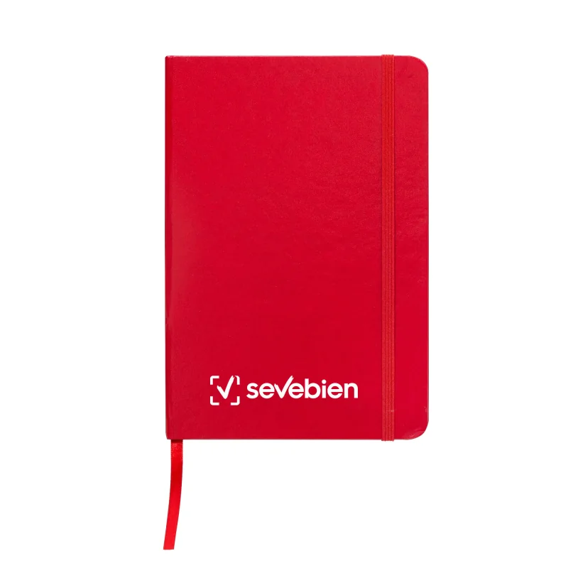 Libreta Mediana Tapa Dura con logo corporativo personalizado - Regalos Día del Trabajador 2026 - Venta Mayorista de Libretas y C