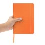 Libreta Mediana Tapa Dura, Color Naranja, vista 7 de 7