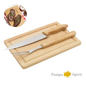 Set de Asado Roti con logo para Empresas | Asado y Parrilla | Regalos Corporativos ChilePromo | 437-04