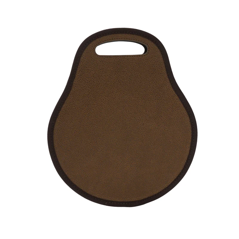 Set de Asado Estribo - Acacia y Cuero Pampa Spirit con logo corporativo personalizado - Regalos Día del Trabajador 2026 - Venta 