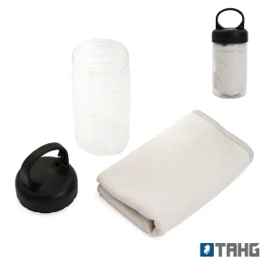 Toalla Secado Rápido Refresh - Con Estuche con logo corporativo personalizado - Regalos Día del Trabajador 2026 - Venta Mayorist