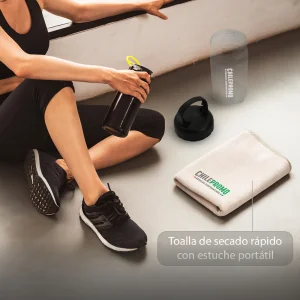 Toalla Secado Rápido Refresh - Con Estuche con logo corporativo personalizado - Regalos Día del Trabajador 2026 - Venta Mayorist