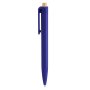 Bolígrafo Loren de ABS Reciclado y Bambú, Color Royal Blue