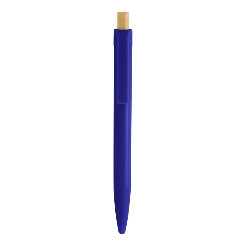 Bolígrafo Loren de ABS Reciclado y Bambú, Color Royal Blue, vista 4 de 4