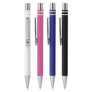 Bolígrafo Gel Anny Mate - Tinta Azul con logo personalizado - Regalos día del Padre | Exponor - Venta Mayorista de Lápices y Bol