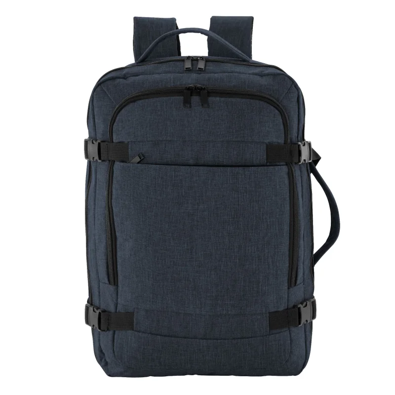 Mochila Munich Carry On Porta Notebook 17", Color Azul