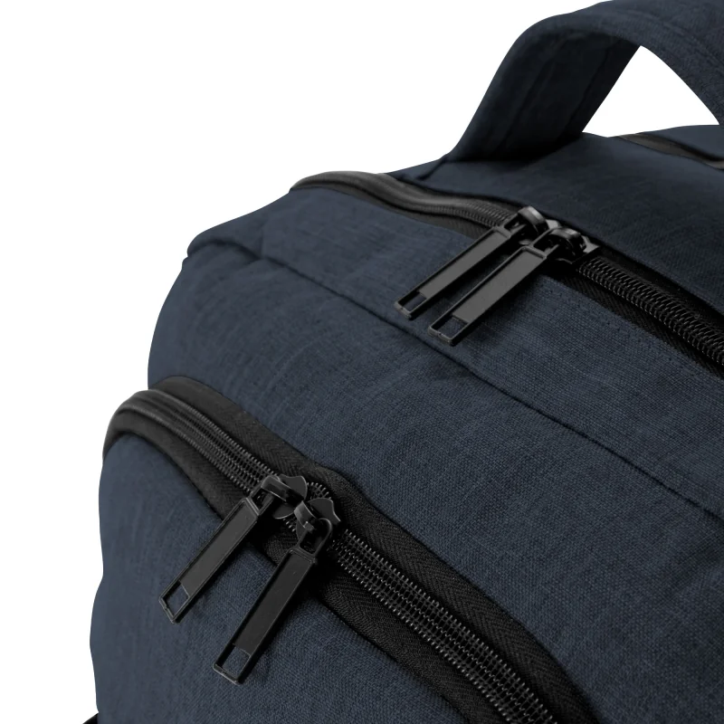 Mochila Munich Carry On Porta Notebook 17", Color Azul, vista 11 de 13