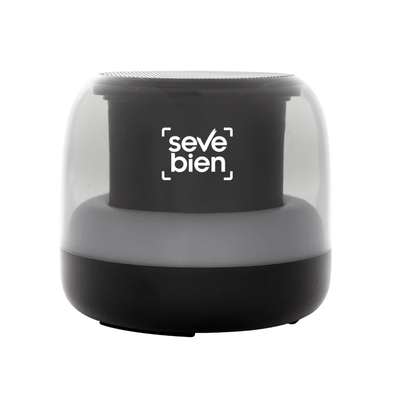 Parlante Bluetooth Fonola - Sonido 360 y Luces LED con logo corporativo personalizado - Regalos Día del Trabajador 2026 - Venta 