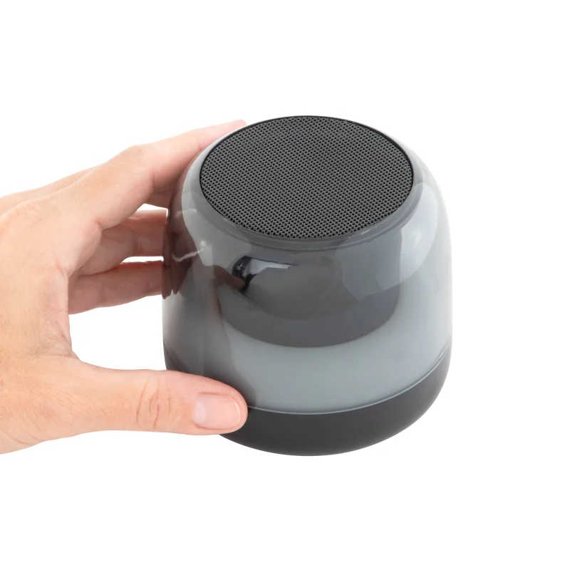 Parlante Bluetooth Fonola - Sonido 360 y Luces LED con logo corporativo personalizado - Regalos Día del Trabajador 2026 - Venta 