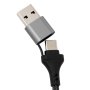 Cable de Carga Rápida Spidy - Multi 3 en 1 con logo personalizado - Regalos día del Padre | Exponor - Venta Mayorista de Adaptad