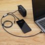 Cable de Carga Rápida Spidy - Multi 3 en 1 con logo personalizado - Regalos día del Padre | Exponor - Venta Mayorista de Adaptad