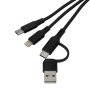 Cable de Carga Unikey Llavero - USB-C y Lightning con logo personalizado - Regalos día del Padre | Exponor - Venta Mayorista de 