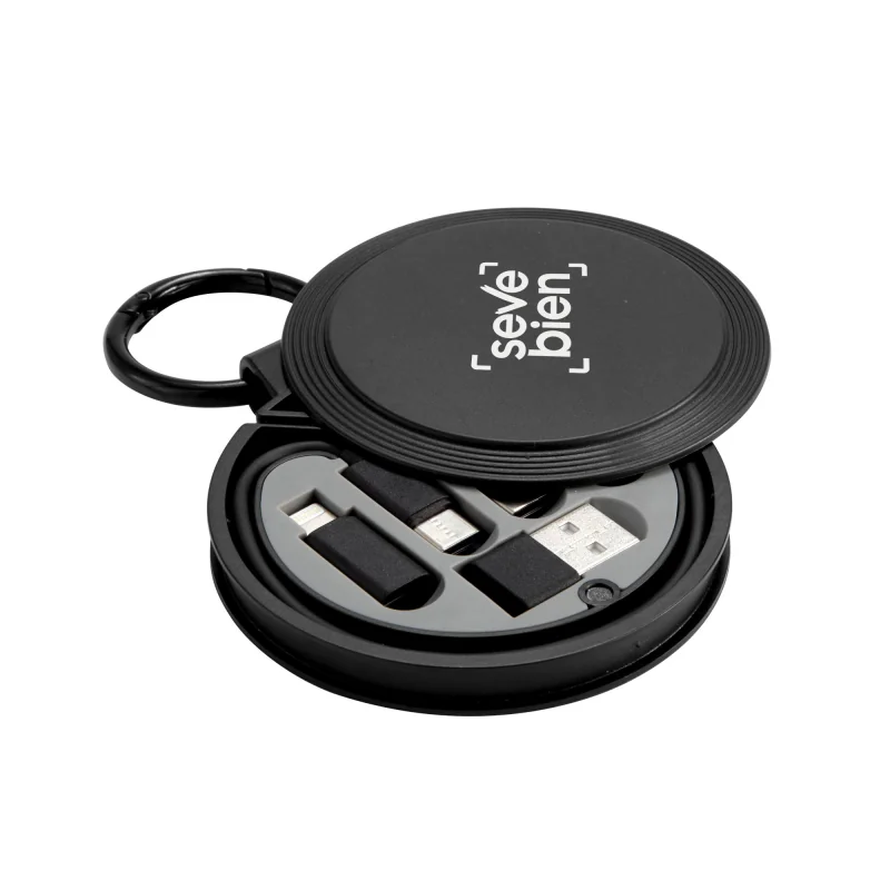 Cable de Carga Nexo 60W - Kit Multipuerto Pro con logo - Regalos día del Padre | Exponor - Venta Mayorista de Adaptadores y Carg