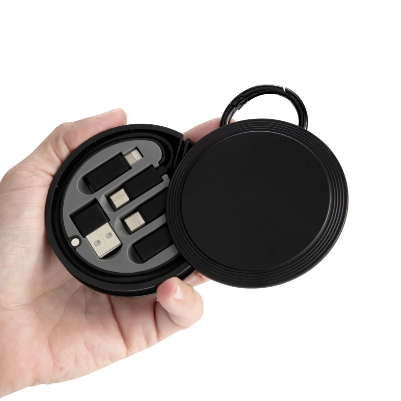 Cable de Carga Nexo 60W - Kit Multipuerto Pro con logo - Regalos día del Padre | Exponor - Venta Mayorista de Adaptadores y Carg